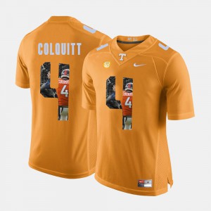 Orange Men's Britton Colquitt UT Jersey Pictorial Fashion #4 329415-873