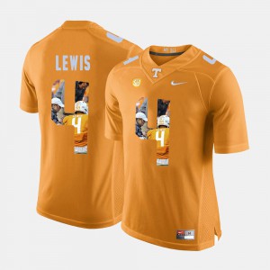 Orange For Men's LaTroy Lewis UT Jersey Pictorial Fashion #4 561795-991