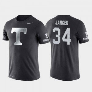 Brock Jancek UT T-Shirt Anthracite Travel #34 Men's College Basketball Performance 242804-914