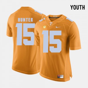 College Football #15 Orange Kids Justin Hunter UT Jersey 242730-357