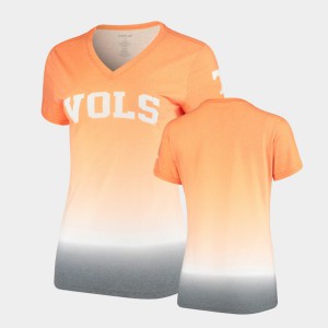 V-Neck Tennessee Orange For Women UT T-Shirt Ombre 824962-540